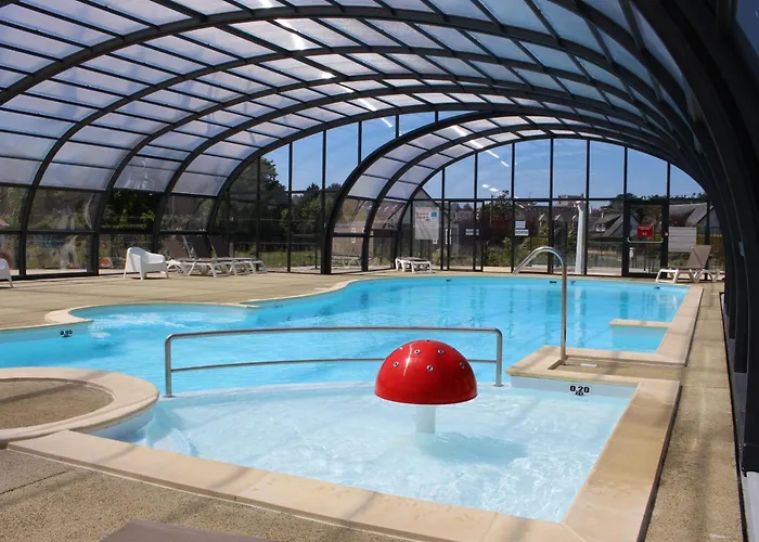 Mobil-home 3 Avec Piscine Chauffee, Proche Et Commerces - Fr-1-361a-16 瑞卢维尔莱潘